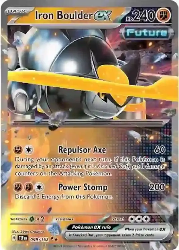 Iron Boulder ex 99/162 Temporal Forces