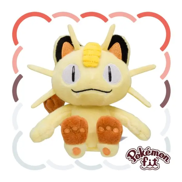 Meowth Plushie Meowth Pokemon fit Plushie Soft toy