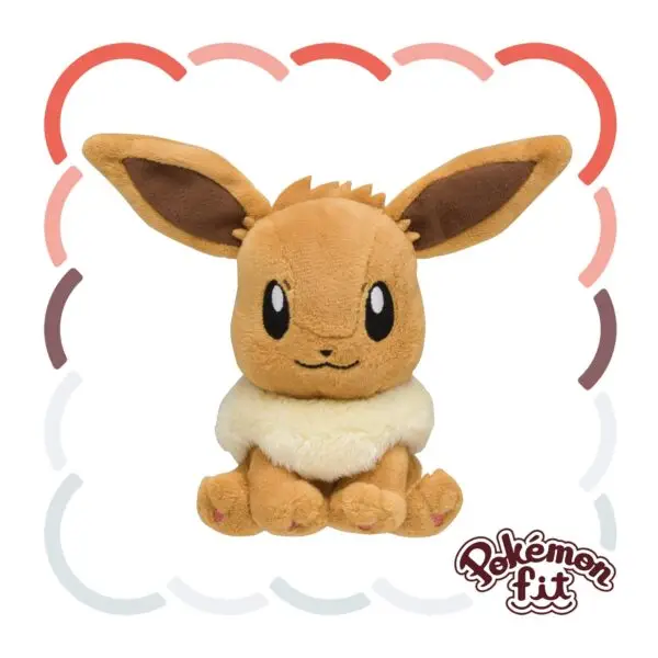 Eevee Plushie Eevee Pokemon fit Plushie Soft toy