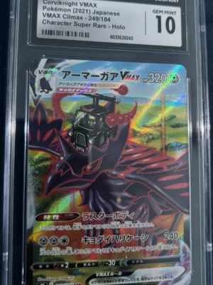 Corviknight VMAX CSR CGC Gem Mint 10 slab