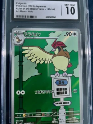 Pidgeotto AR CGC Gem Mint 10 slab